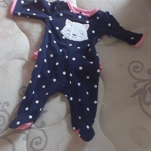 Baby girl sleeper